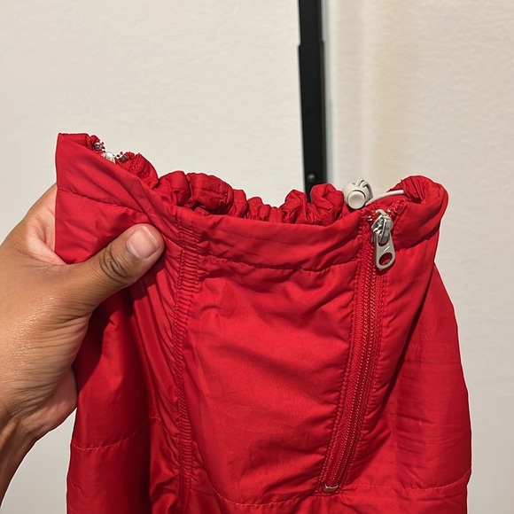 Red Nike Double Front Snow Pants Size M - Picture 7 of 10